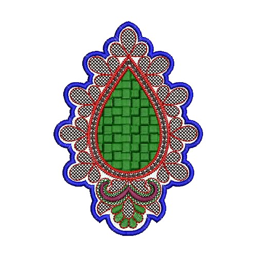 Patch Embroidery Design 12588