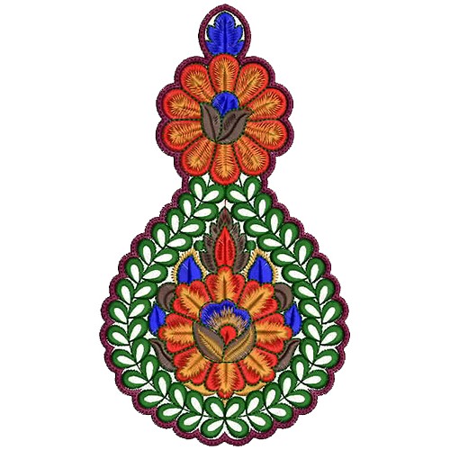 Patch Embroidery Design 12589