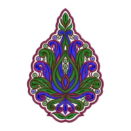 Patch Embroidery Design 12590