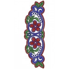 Patch Embroidery Design 12598