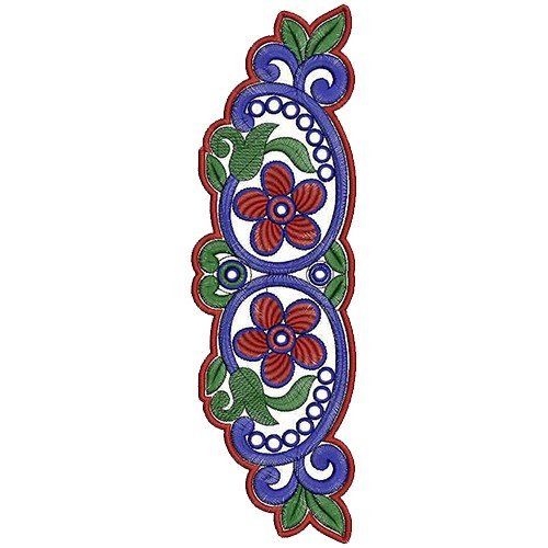 Patch Embroidery Design 12598
