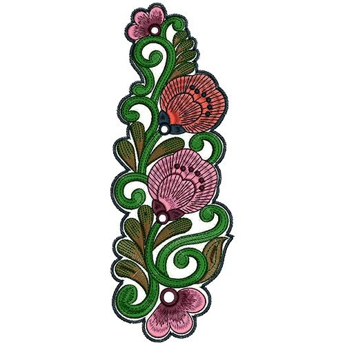 Patch Embroidery Design 12599