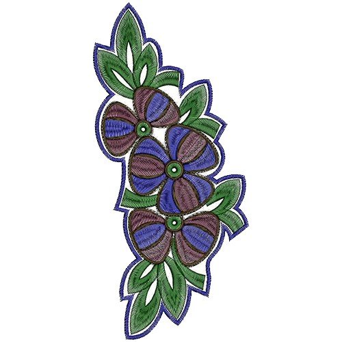 Patch Embroidery Design 12603