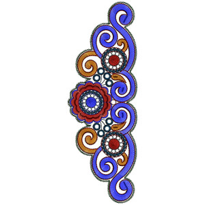 Patch Embroidery Design 12604
