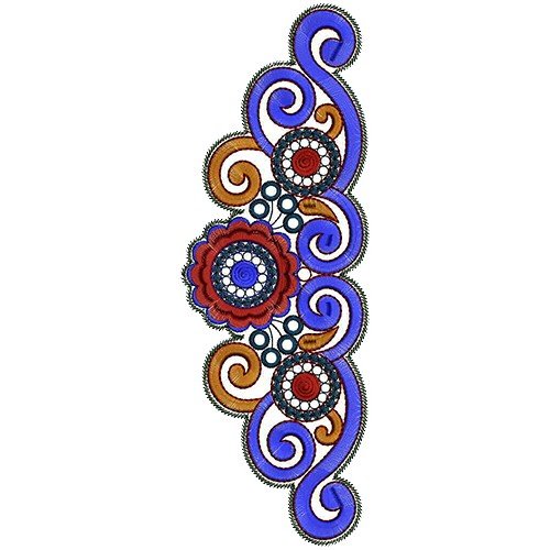 Patch Embroidery Design 12604