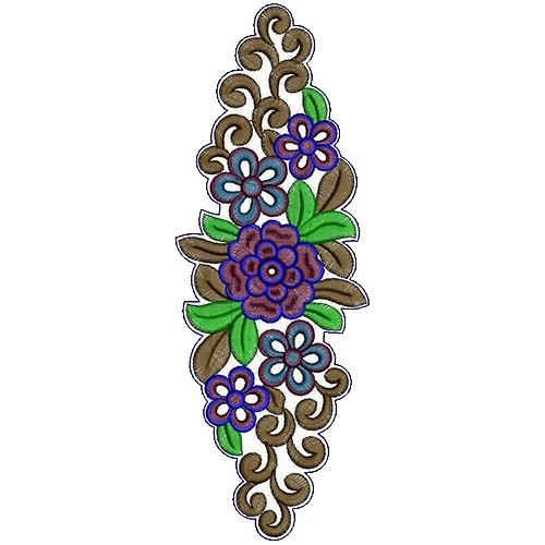 Patch Embroidery Design 12605