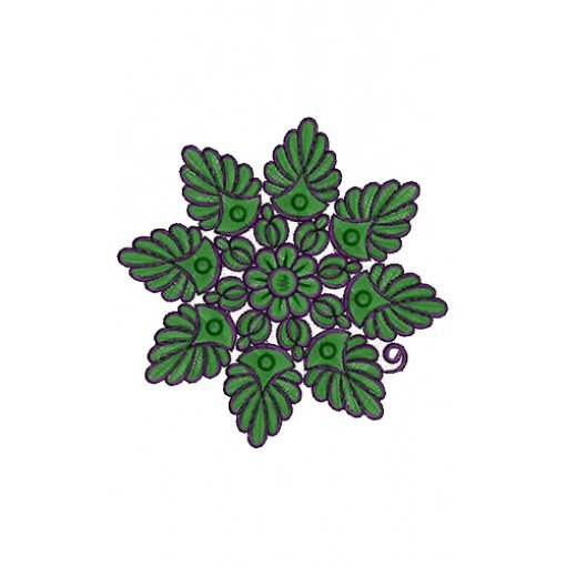 Patch Embroidery Design 12718