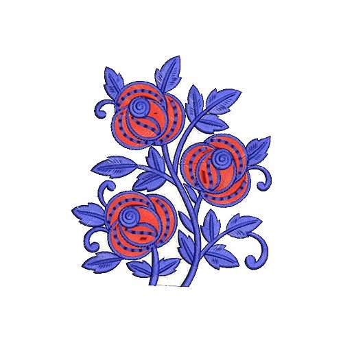 Patch Embroidery Design 12723
