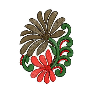 Patch Embroidery Design 12906