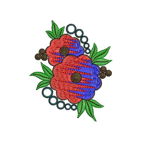 Patch Embroidery Design 12908