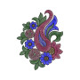 Patch Embroidery Design 12914