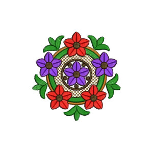 Patch Embroidery Design 12945