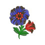 Patch Embroidery Design 12949