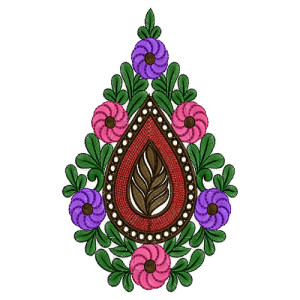 Patch Embroidery Design 12962