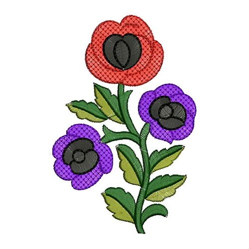 Patch Embroidery Design 12972