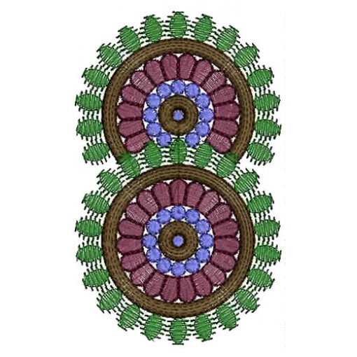 Patch Embroidery Design 12974