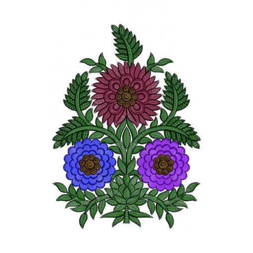 Patch Embroidery Design 12985