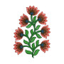 Patch Embroidery Design 12993