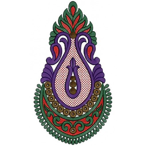 Patch Embroidery Design 12998