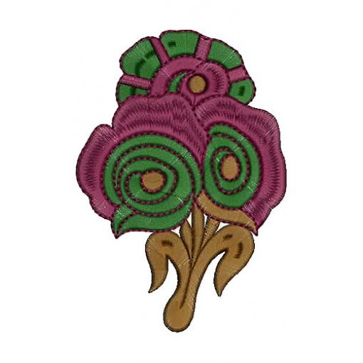 Patch Embroidery Design 13007