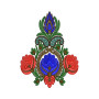 Patch Embroidery Design 13017
