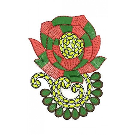 Patch Embroidery Design 13021