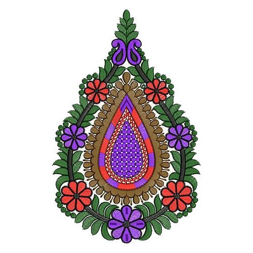 Patch Embroidery Design 13036
