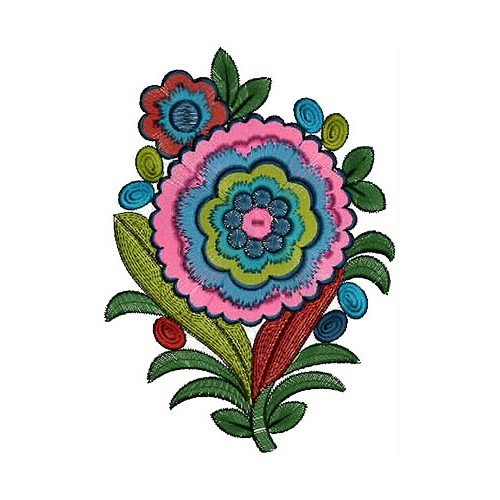 Patch Embroidery Design 13045
