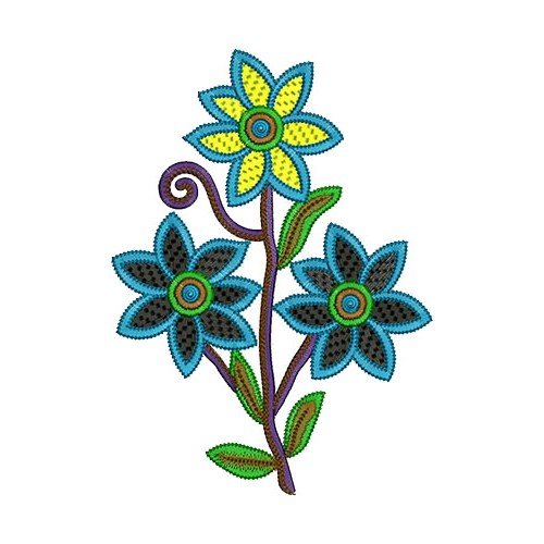 Patch Embroidery Design 13047
