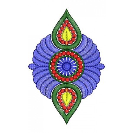Patch Embroidery Design 13048