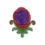 Patch Embroidery Design 13049