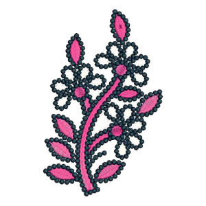 Patch Embroidery Design 13058