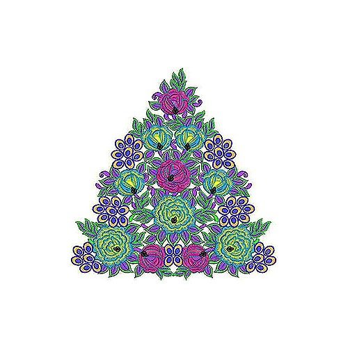 Peafowl Embroidery Design