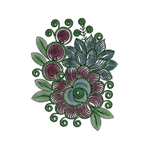 Patch Embroidery Design 13086