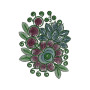 Patch Embroidery Design 13086