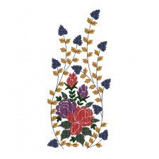 Wall Art Embroidery Design 13095