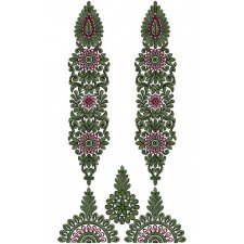 Wall Art Embroidery Design 13100