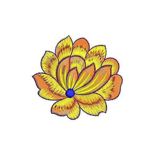 Flora Cute Embroidery Design