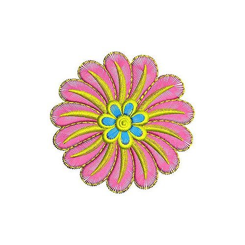 Small Flower Applique Embroidey design
