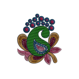 Patch Embroidery Design 13249