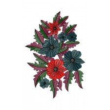 Patch Embroidery Design 13261