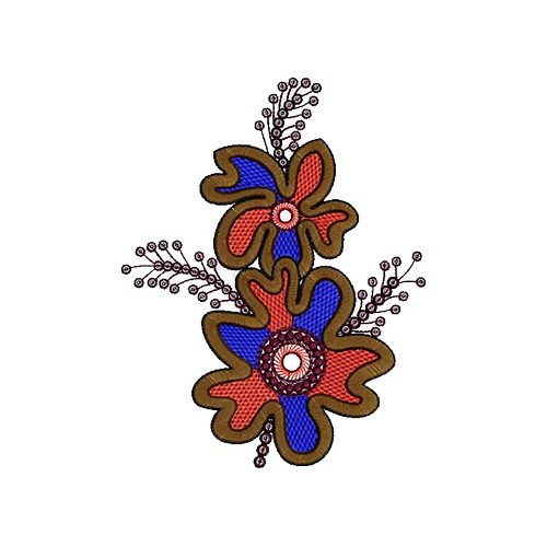 Patch Embroidery Design 13265