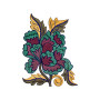 Patch Embroidery Design 13271