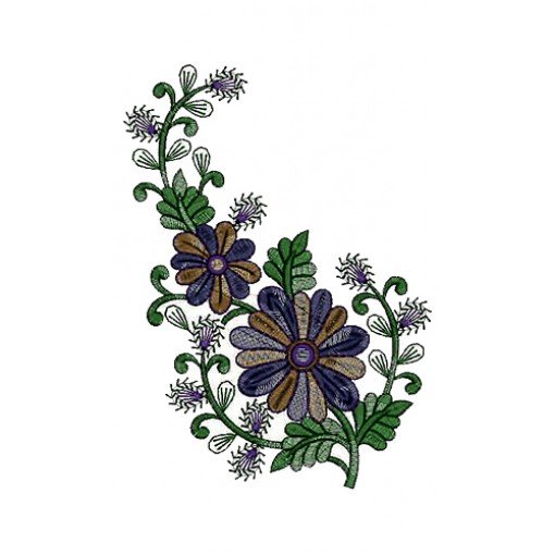 Patch Embroidery Design 13274