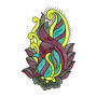 Patch Embroidery Design 13294