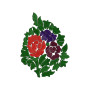 Patch Embroidery Design 13299