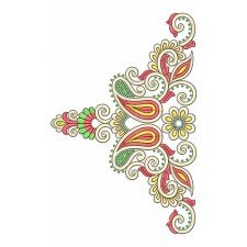 Motif Bridal Embroidery Adora Neck Yoke Jalabiya Galabiya