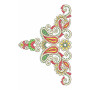 Motif Bridal Embroidery Adora Neck Yoke Jalabiya Galabiya