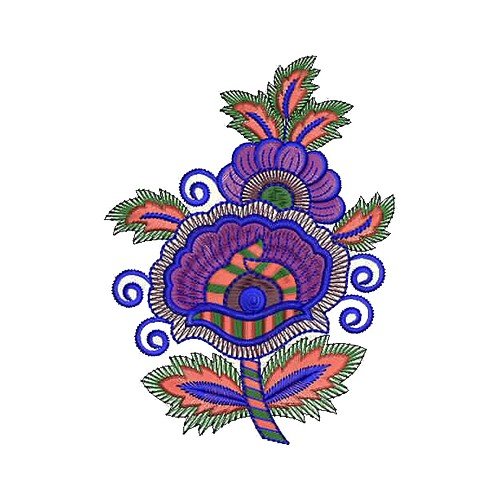 Fancy Embroidery Patch Design 13347