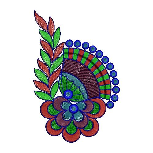 Fancy Embroidery Patch Pattern 13395